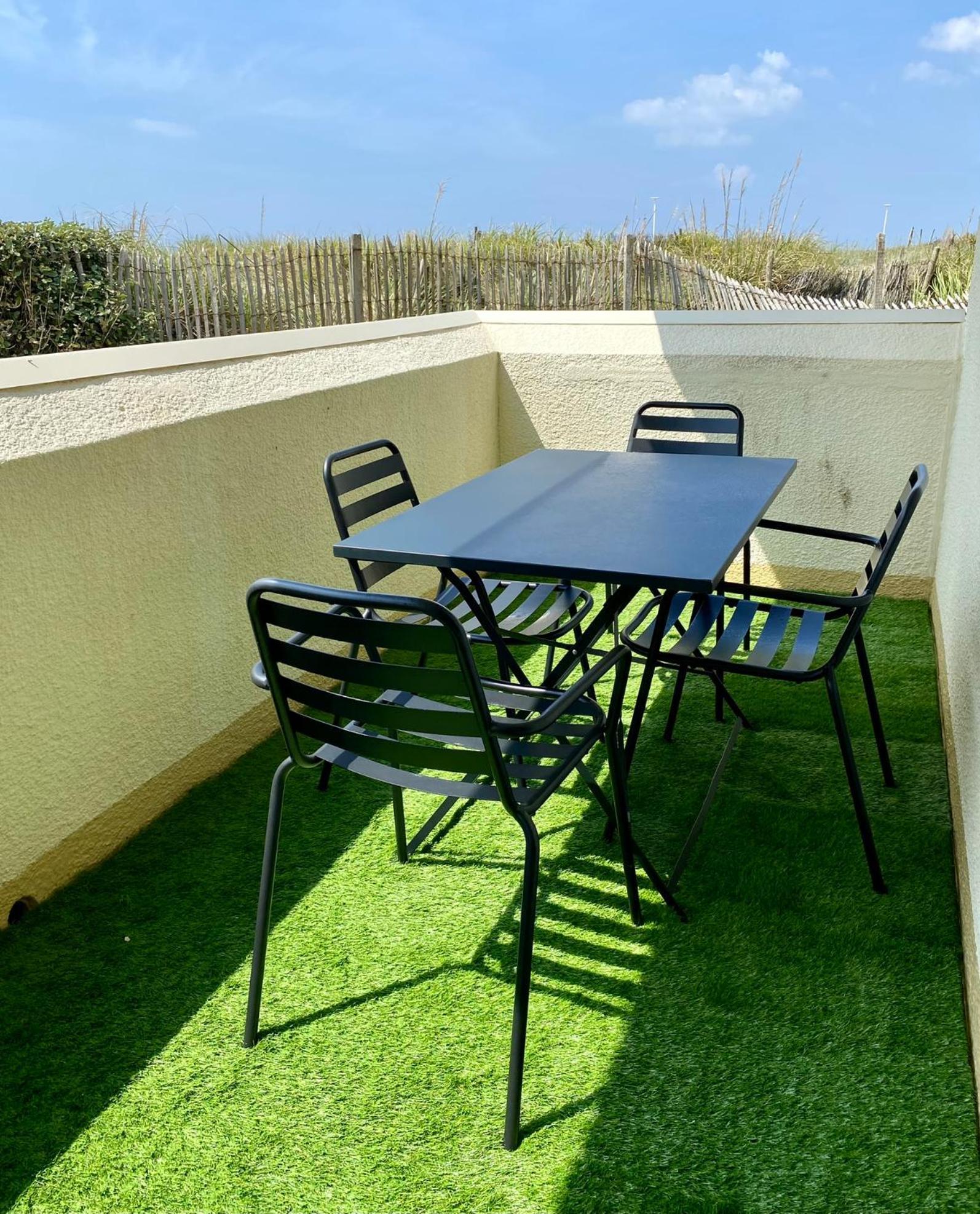 Charmant Appartement En Front De Mer Avec Piscine Lacanau Exterior foto